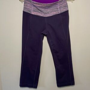 Lululemon crop leggings size 4